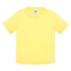 T-Shirt Baby z krótkim rękawem - Wszystkie Kolory - Light Yellow