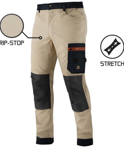 SPODNIE DO PASA MEGAWORK RIP-STOP STRETCH KHAKI