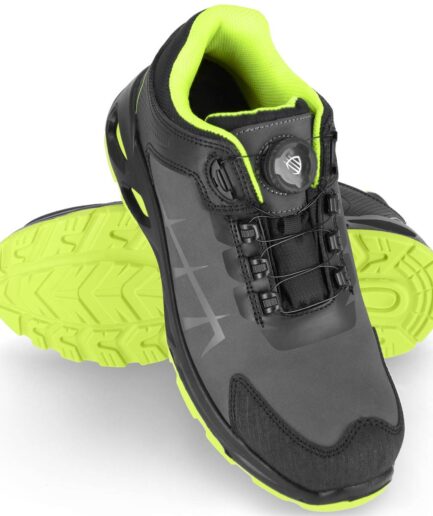 Antypoślizgowa i olejoodporna podeszwa SR FO w butach NEXO S3S