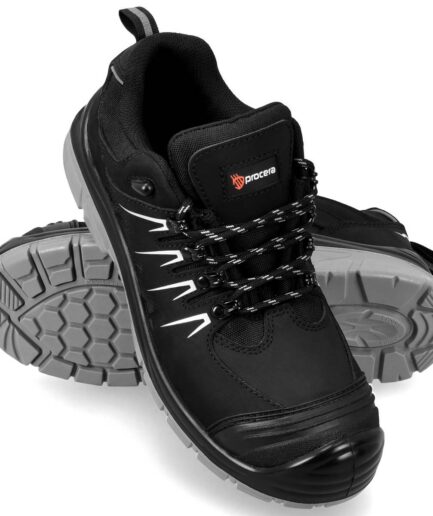 Antypoślizgowa i olejoodporna podeszwa SR FO w butach OPUS.