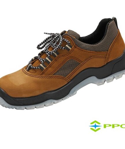 Półbuty bezpieczne PPO-62N S1 SRC – widok z metalowym podnoskiem.