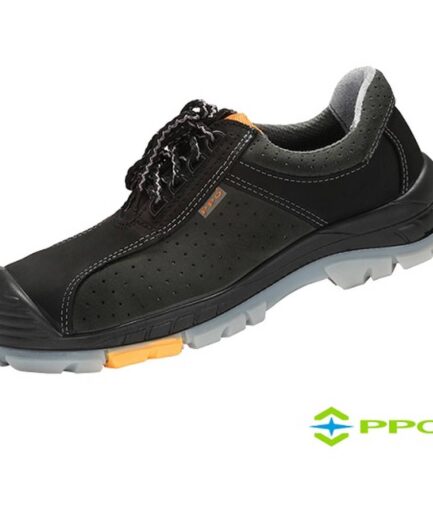 Półbuty bezpieczne PPO-704 S1 SRC – widok z podnoskiem ochronnym.