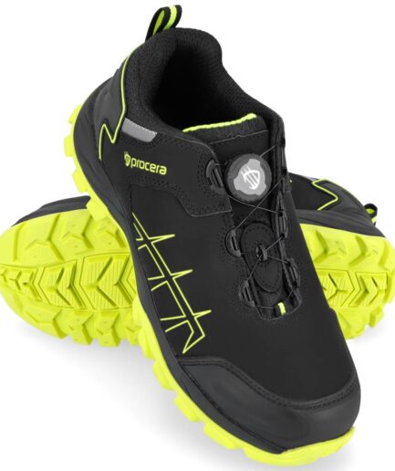 Antypoślizgowa podeszwa SR w półbutach bezpiecznych REBEL S3S