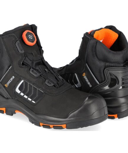 Trzewiki bezpieczne ROCK S3L SR – wodoodporny profil wysoki.
