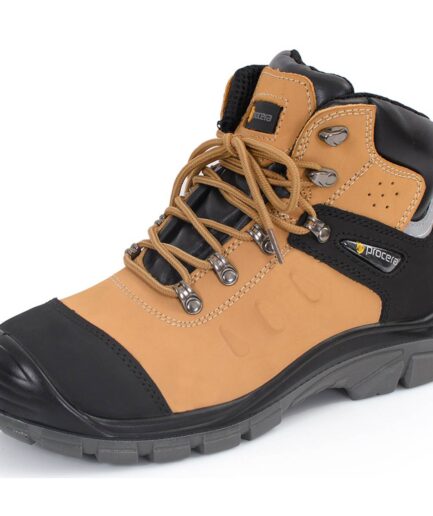 Trzewiki bezpieczne SANDER S1P z podnoskiem ochronnym.