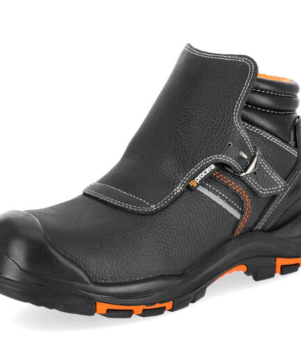 Trzewiki bezpieczne SPARK S3L z solidnym podnoskiem ochronnym.