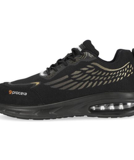 Półbuty bezpieczne TEXO-AIR WING SB – profil lekkiego obuwia roboczego.