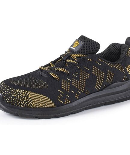 Półbuty bezpieczne TEXO-GO S1 – widok z przodu z podnoskiem ochronnym.