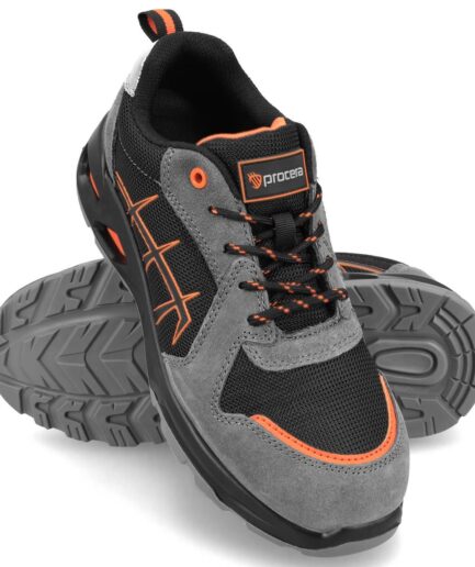 Antypoślizgowa podeszwa w półbutach bezpiecznych TORRE S1.